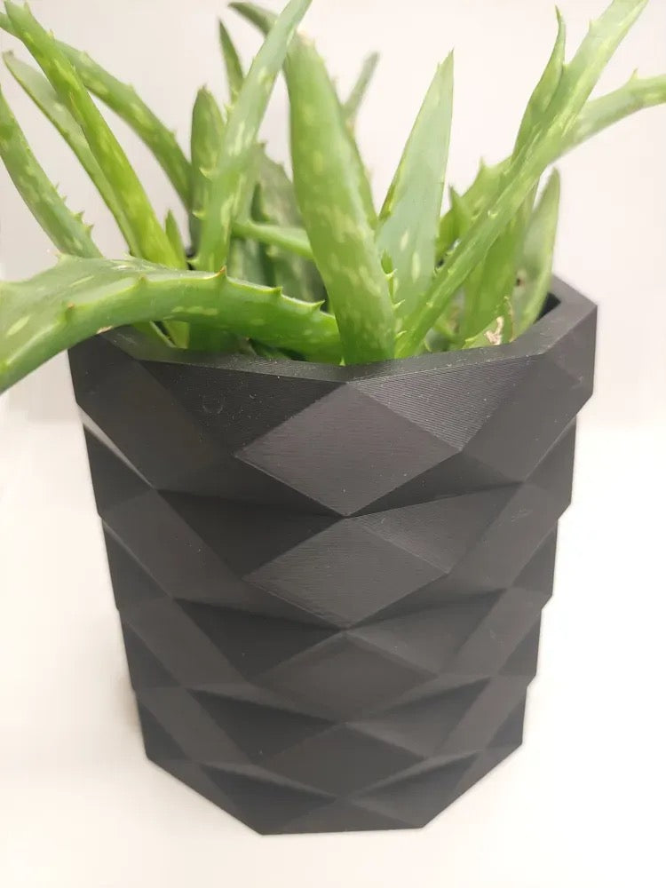 Low Poly Pflanzen Vase
