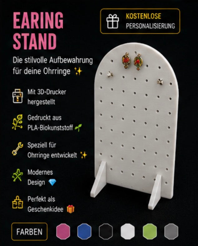 Ohrring Halterung